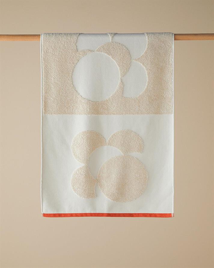 Prosop de față, Mix Blend, bumbac-poliester, 50x80 cm, bej