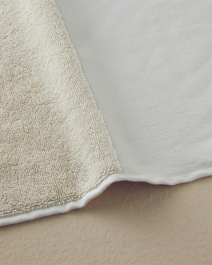 Prosop de față, Mix Point, bumbac-poliester, 50x80 cm, bej