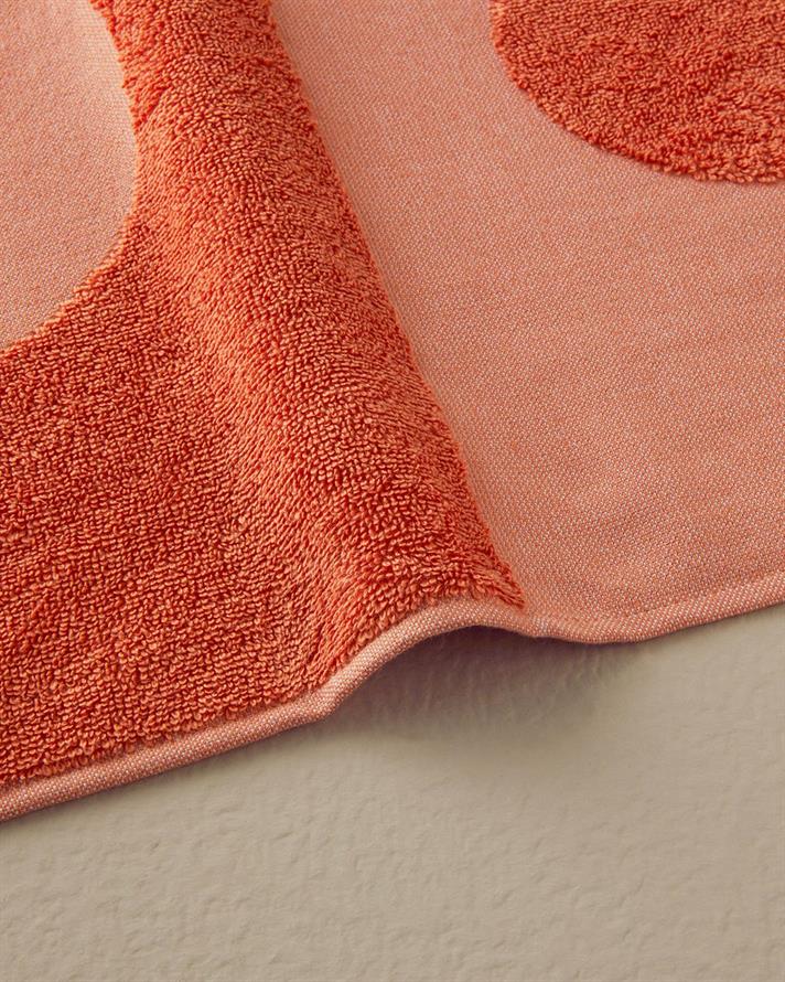 Prosop de față, Mix Point, bumbac-poliester, 50x80 cm, portocaliu