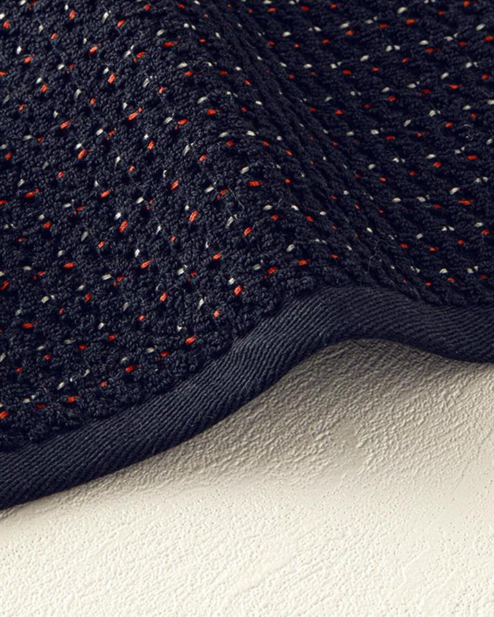 Prosop de față, Modern Check, bumbac, 50x80 cm, negru