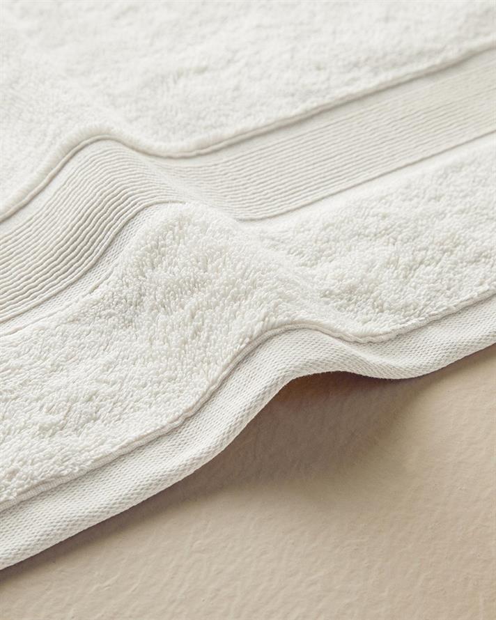 Prosop de față, Poffy, bumbac egeean, 50x80 cm, ecru