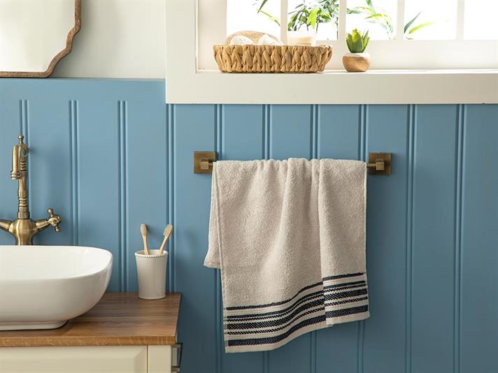 Prosop de față, Polka Dot, bumbac, 50x70 cm, bej