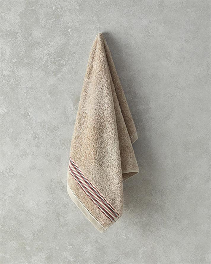 Prosop de față, Rhys, bumbac, 50x80 cm, bej