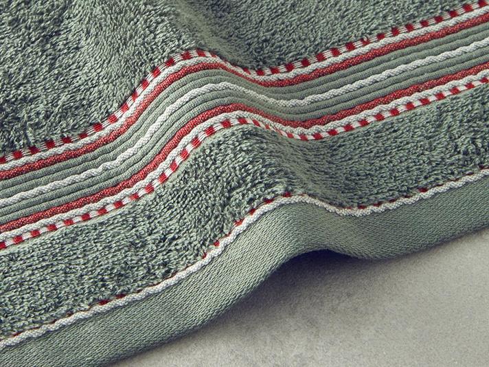 Prosop de față, Rhys, bumbac, 50x80 cm, verde