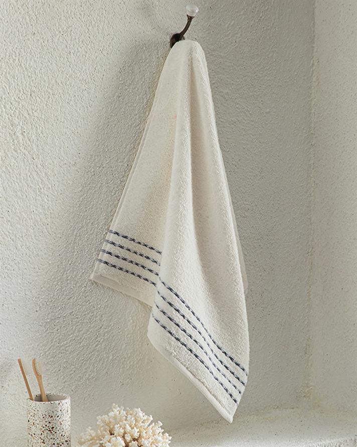 Prosop de față, Soft Wave, bumbac, 50x70 cm, ecru