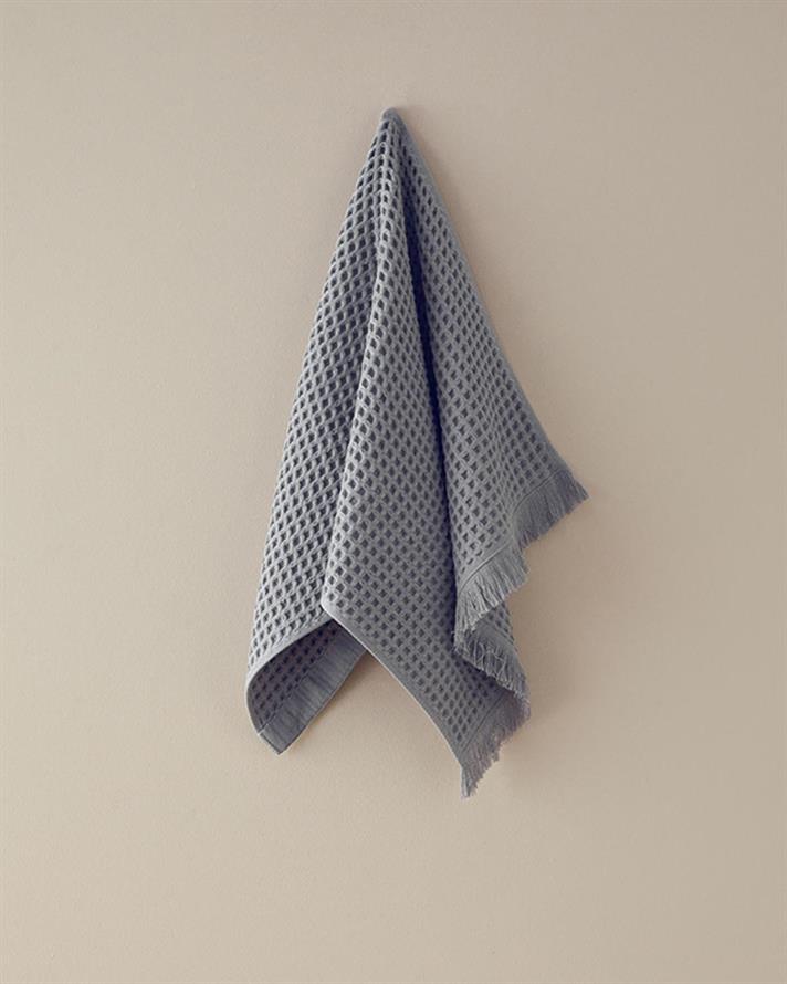 Prosop de față, Sofya, bumbac, 50x80 cm, gri