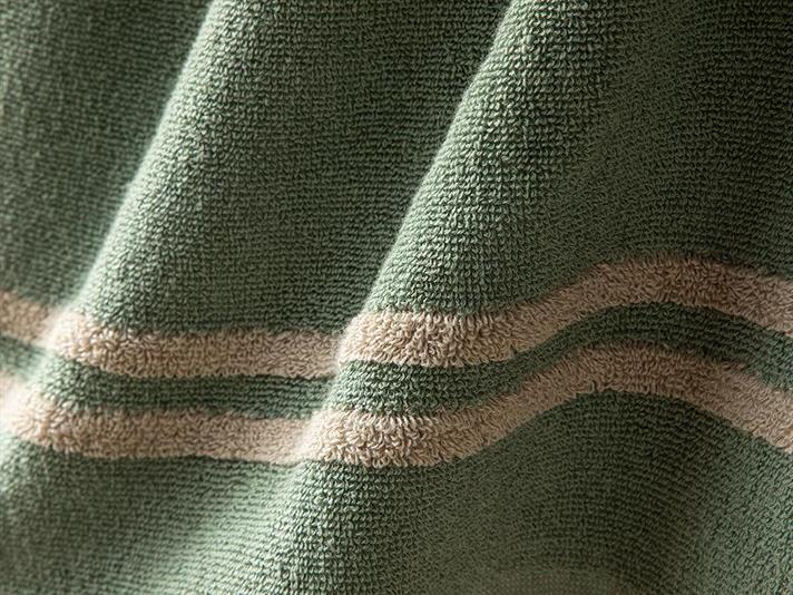 Prosop de față, Toretto, bumbac, 50x70 cm, verde-bej