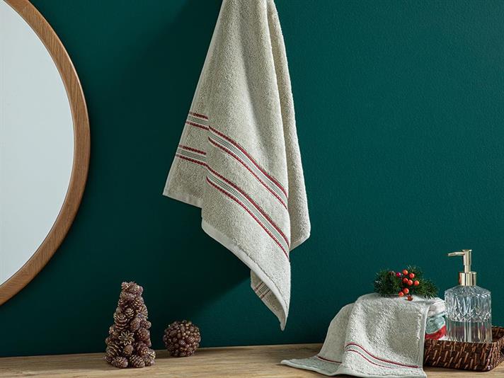 Prosop de față, Twin, bumbac, 50x70 cm, bej