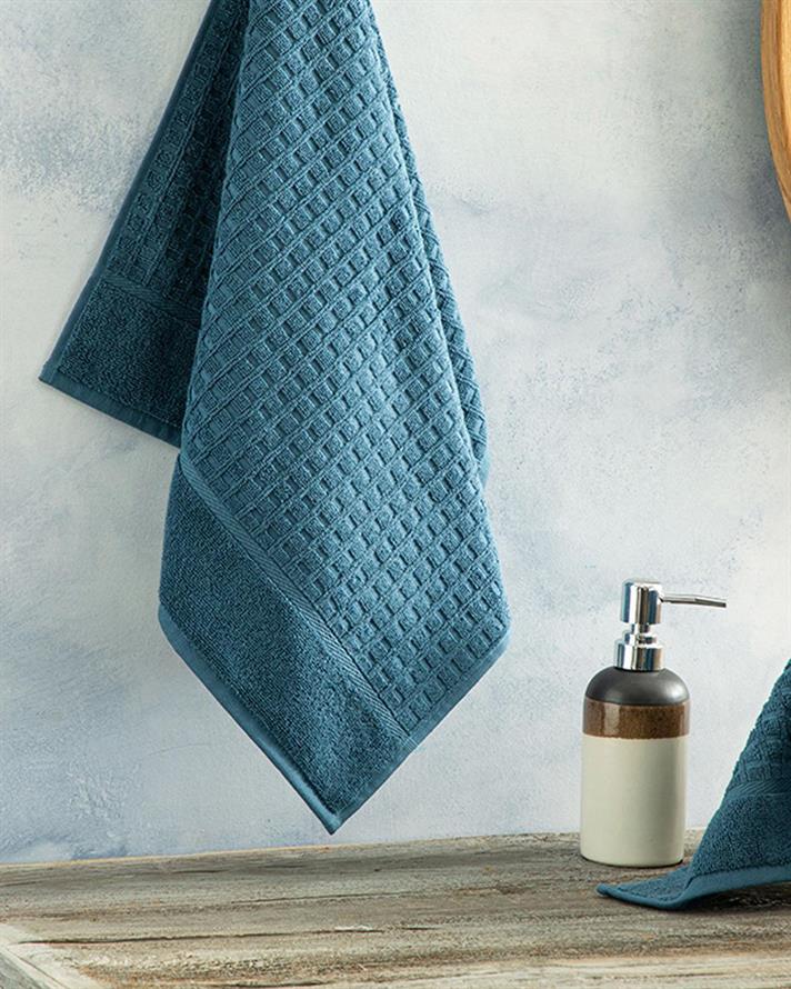 Prosop de față, Vienna, bumbac, 50x70 cm, bleu