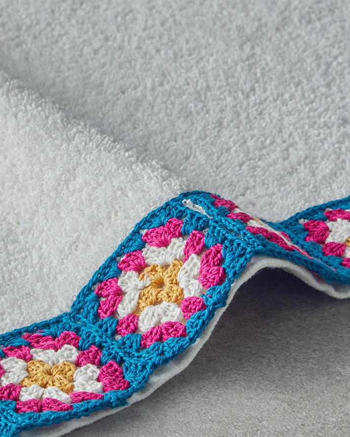 Prosop de fata, Colored Craft, bumbac, 50x80 cm, ecru