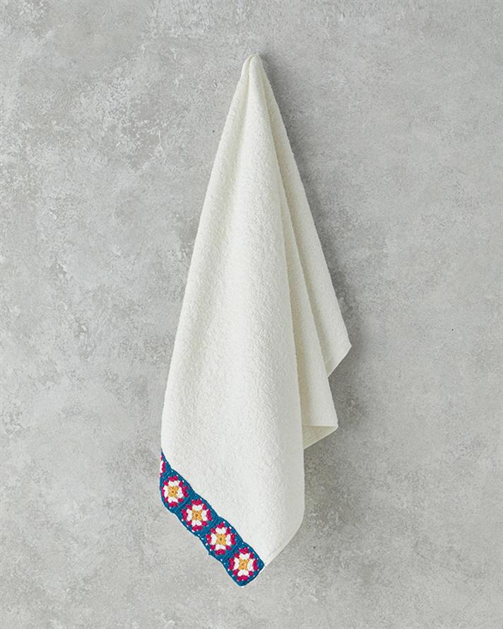 Prosop de fata, Colored Craft, bumbac, 50x80 cm, ecru