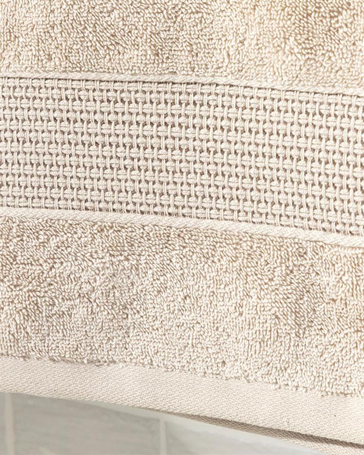 Prosop de fata, Deluxe, bumbac, 50x90 cm, bej