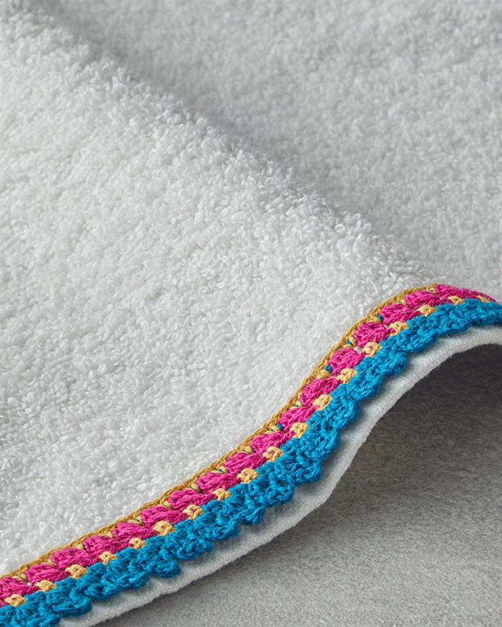 Prosop de fata, Joyly Stripe, bumbac, 50x80 cm, ecru