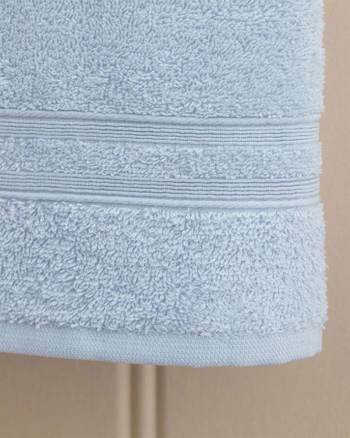 Prosop de fata, Pure, bumbac, 50x90 cm, bleu