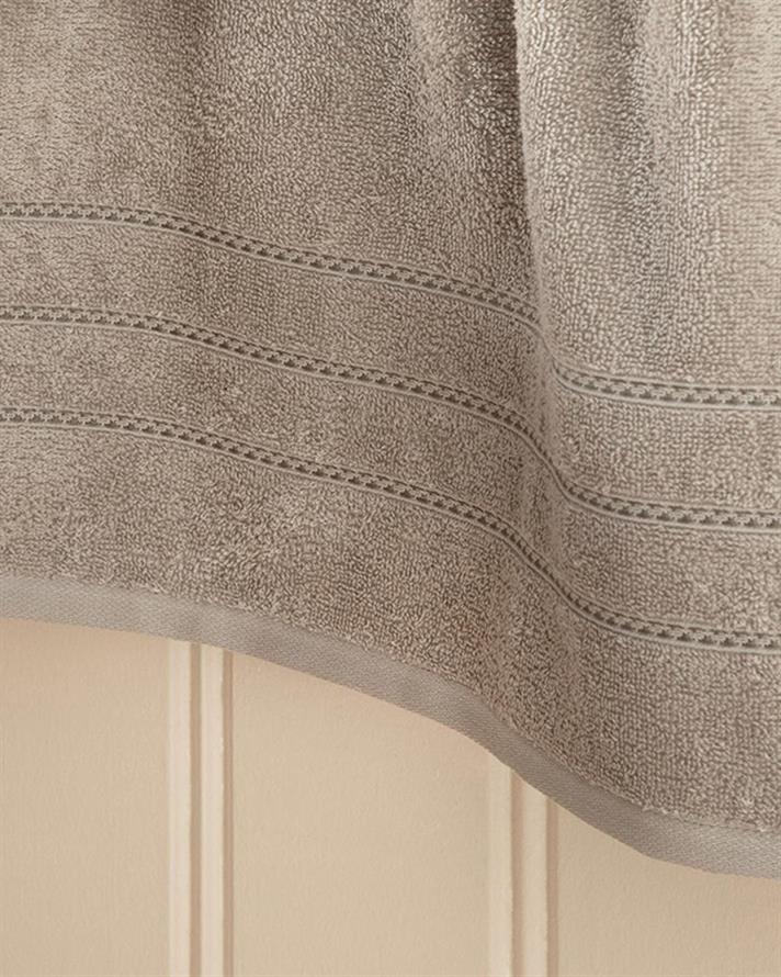 Prosop de fata, Soft, bumbac, 50x90 cm, bej inchis