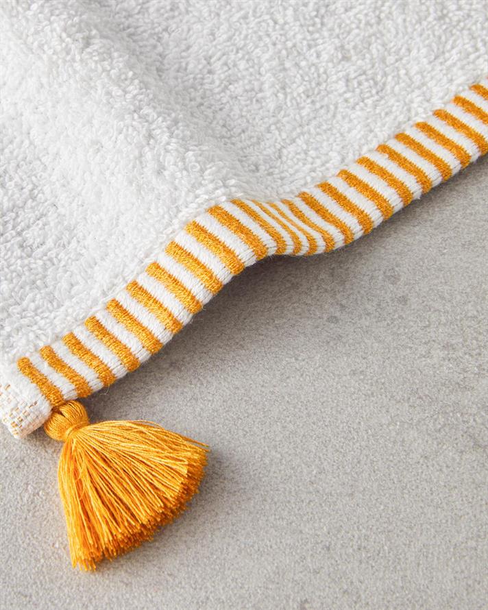 Colorful Lines Cu Bumbac Cu Ciucuri Prosop De Mâini 30 x 45 cm