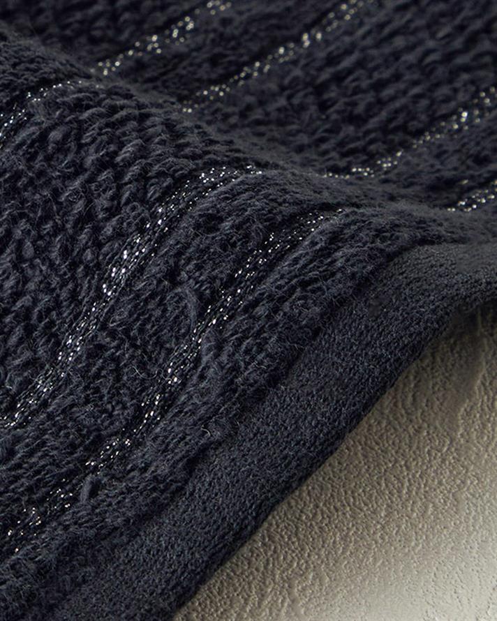 Cottony Argintiu  PROSOP DE MÂINI 30x45 cm Negru.