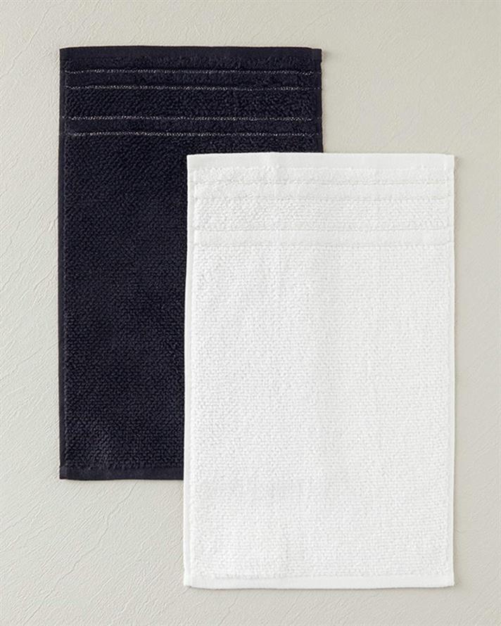 Cottony Argintiu  PROSOP DE MÂINI 30x45 cm Negru.