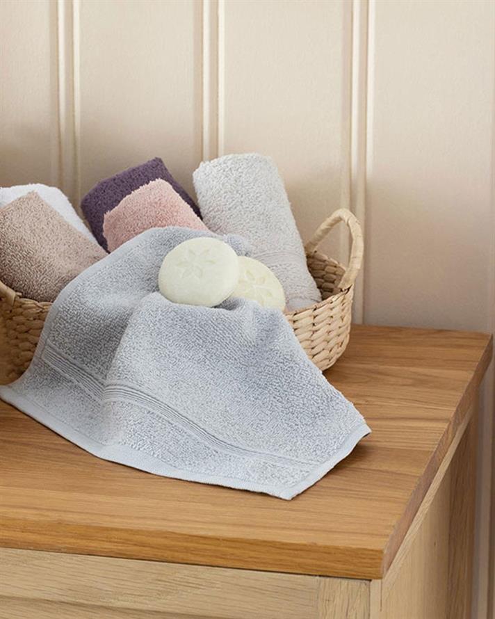 Pure Basic Hand Towel 30x30 cm Gray