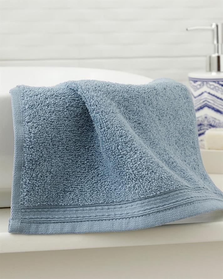 Pure Basic Hand Towel 30x30 cm Light Indigo