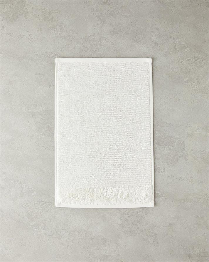 Catifea atingere Cu Bumbac Prosop De Mâini 30 x 45 cm Ecru