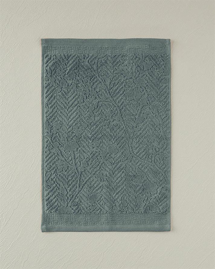 Prosop pentru mâini, Alyssa, bumbac, 30x45 cm, verde