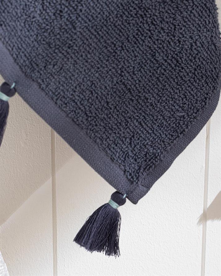 Prosop pentru mâini, Nico, bumbac, 30x40 cm, gri antracit