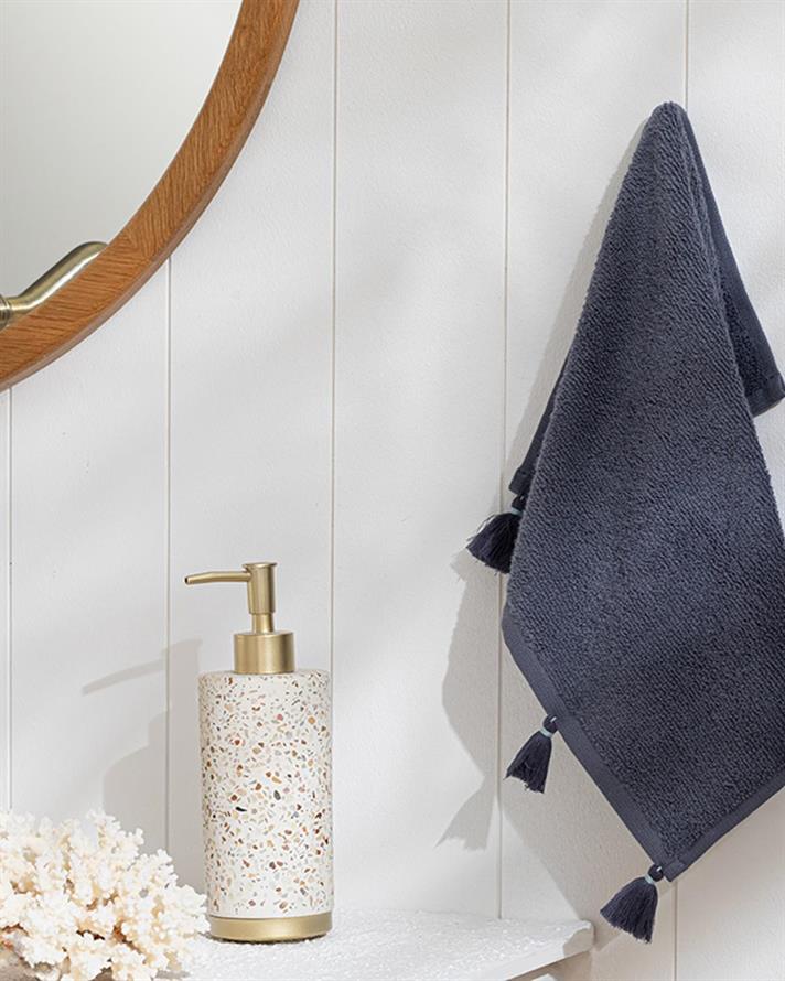 Prosop pentru mâini, Nico, bumbac, 30x40 cm, gri antracit