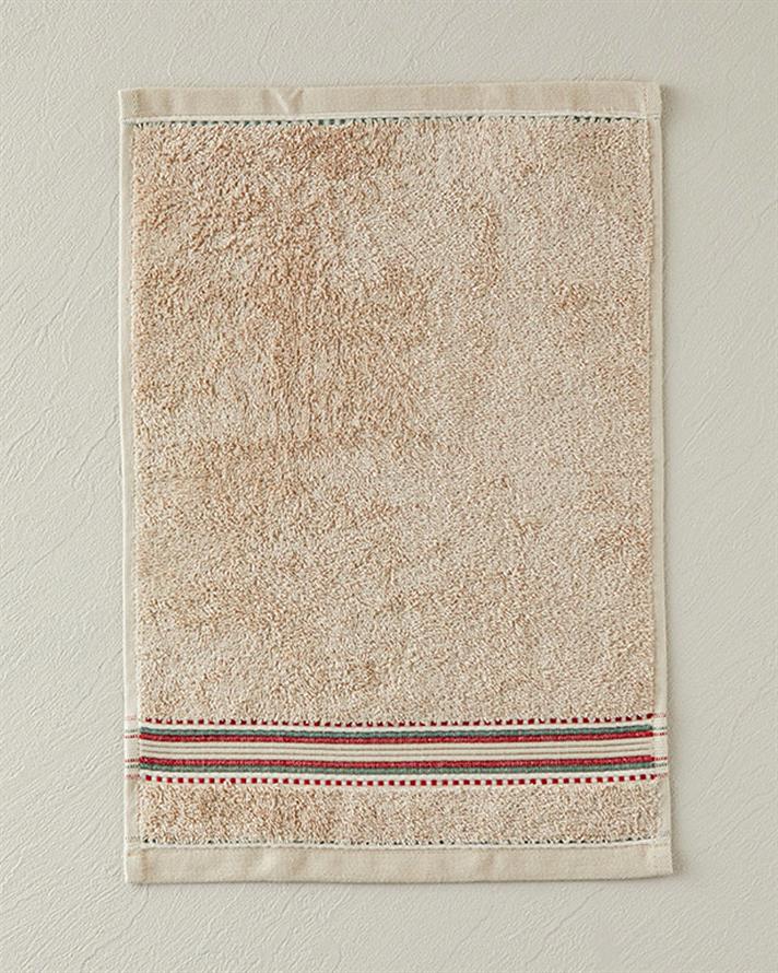 Prosop pentru mâini, Rhys, bumbac, 30x45 cm, bej