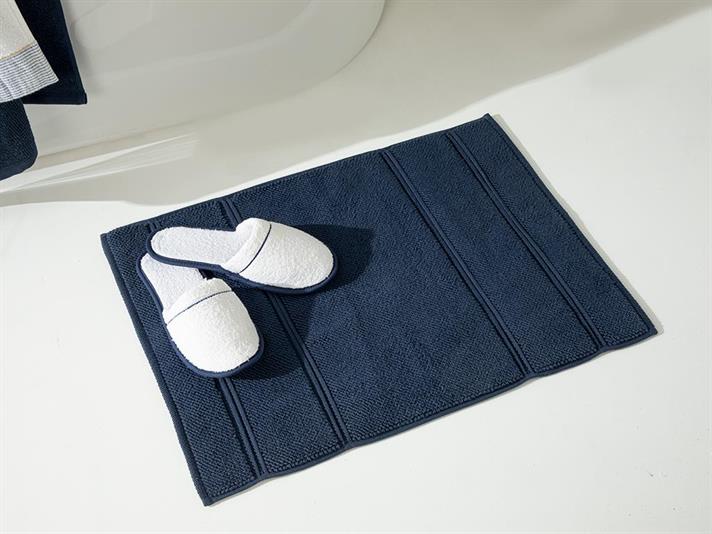 Prosop pentru picioare, Elegant, bumbac, 50x70 cm, albastru