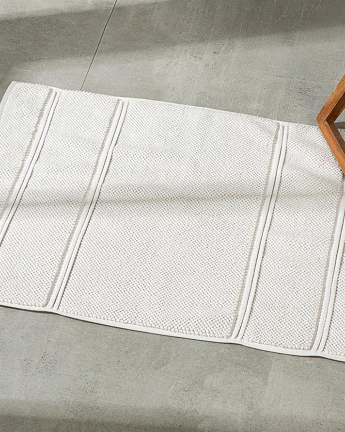 Prosop pentru picioare, Elegant, bumbac, 50x70 cm, bej