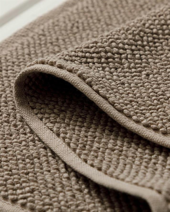 Prosop pentru picioare, Vanity, bumbac, 50x70 cm, bej închis