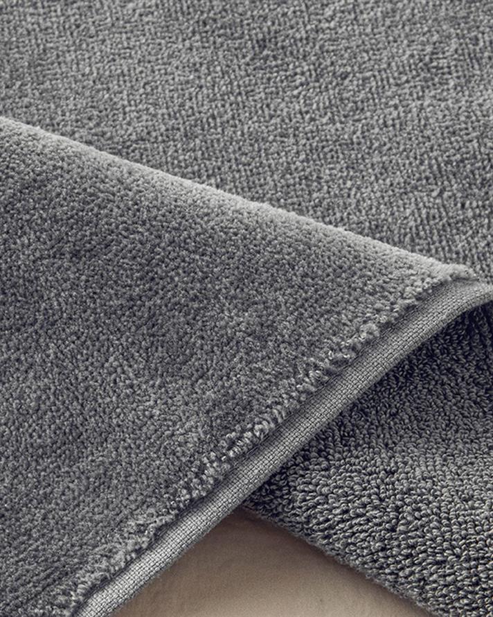 Prosop pentru picioare, Viola, bumbac, 50x70 cm, antracit