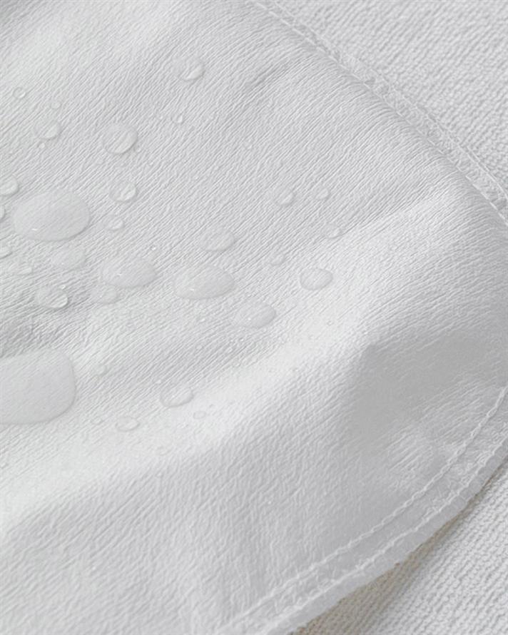Protectie saltea pentru doua persoane, Comfort, material impermeabil, 160x200 + 30 cm, alb