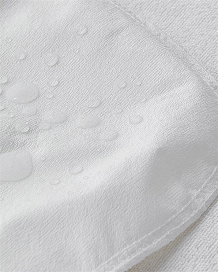 Protectie saltea pentru doua persoane, Comfort, material impermeabil, 180x200 + 30 cm, alb