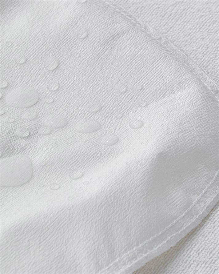 Protectie saltea pentru o persoana, Comfort, material impermeabil, 120x200 + 30 cm, alb