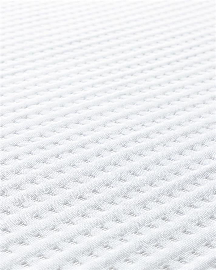 Deluxe Polyester For One Person Mattress Pad 140x200 + 30 cm White