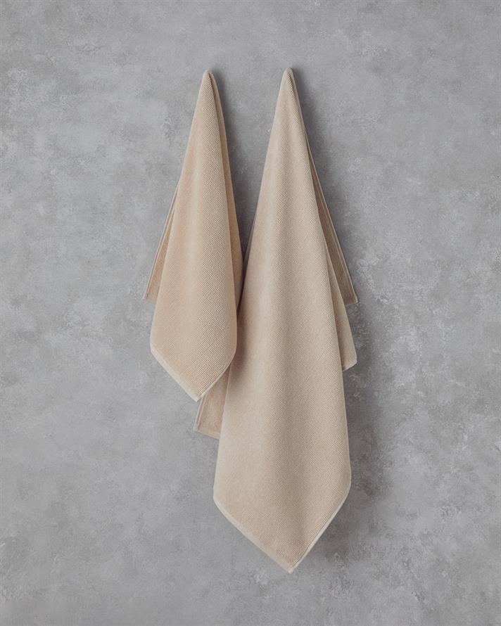 Fluffy Cotton Plus Cu Bumbac Prosop De Față 50x80 cm Bej