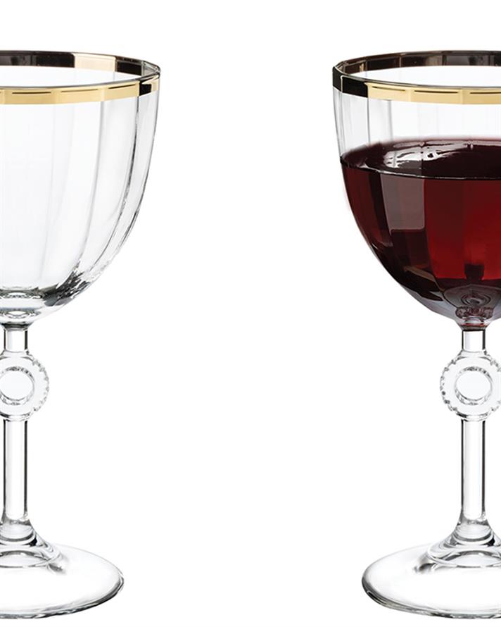 Puget Glass 2 Set Glass 280 ml Gold