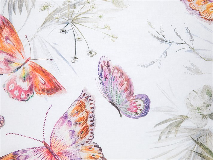 Pupa grădină Cottony Set 2  FAȚĂ DE PERNĂ 50x70 cm Orange,