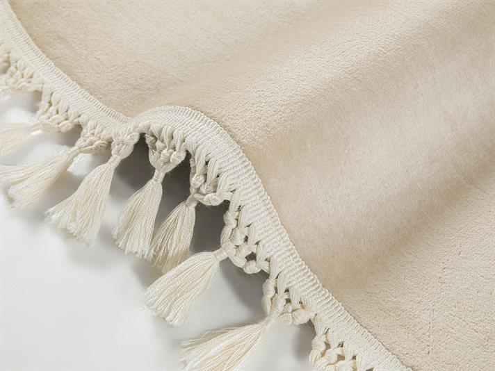 Puppie Covor Plushy, Pluș, 80*120 Cm, Gri Deschis