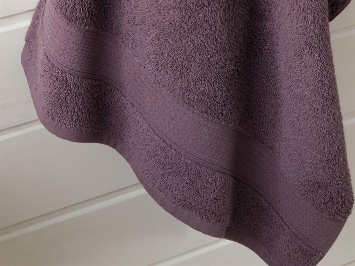 Pure Basic Bath Towel 100x150 cm Dark Purple