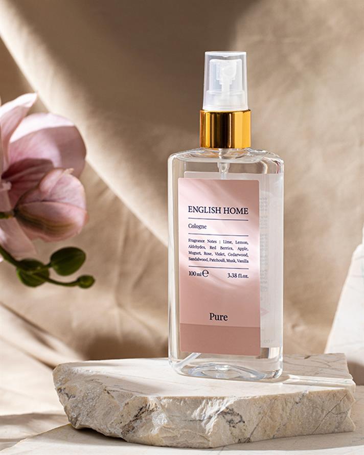 Pure 80° Alcohol Cologne 100 ml Light Pink,