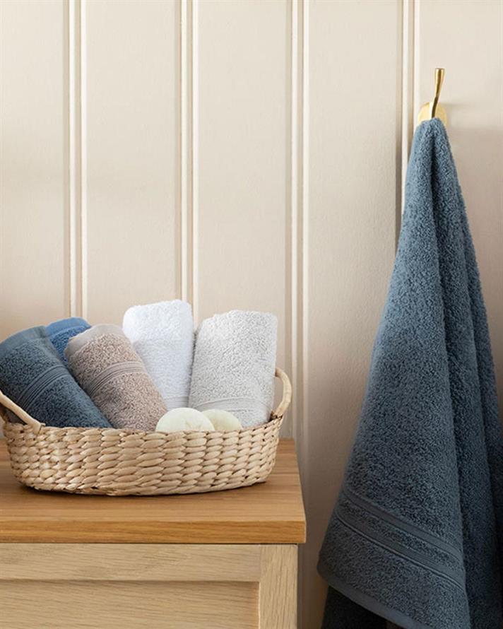 Pure De Bază Prosop De Față 50x90 cm Maro Deschis