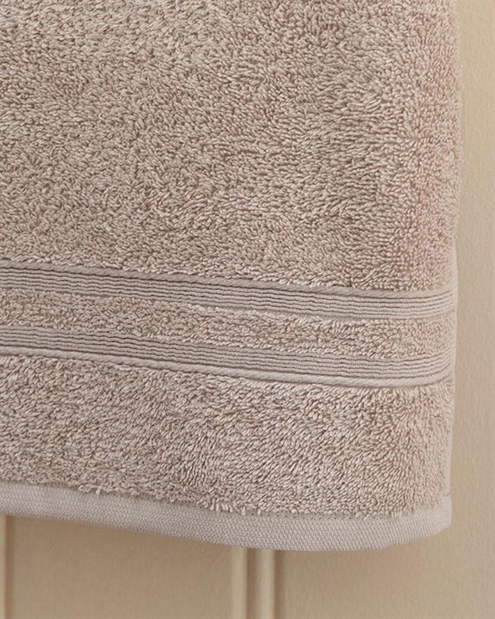 Pure De Bază Prosop De Față 50x90 cm Maro Deschis