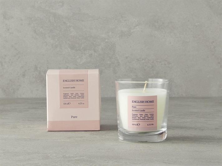 Pure Lumânare Parfumată 120 gr auriu