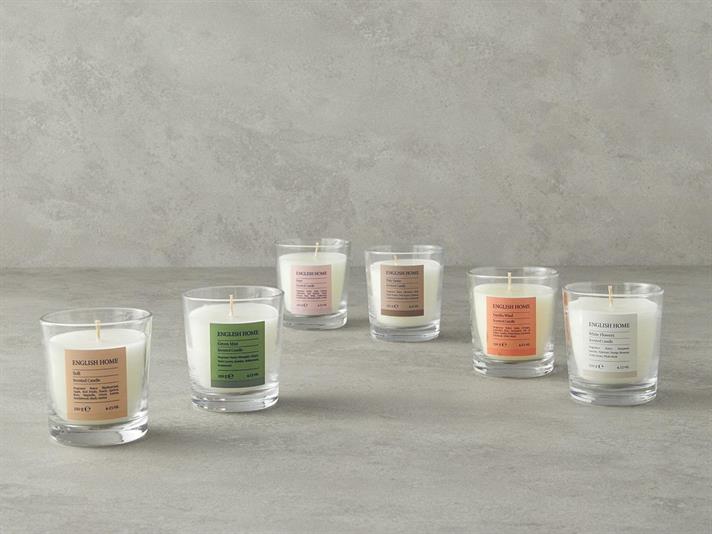 Pure Lumânare Parfumată 120 gr auriu