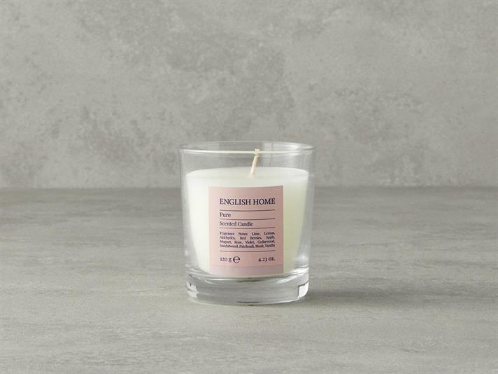 Pure Lumânare Parfumată 120 gr auriu