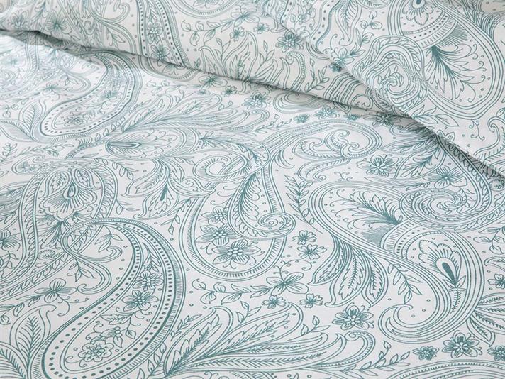 PureShawl Bumbac For One Person  SET LENJERIE DE PAT 160x220 cm Seledon,