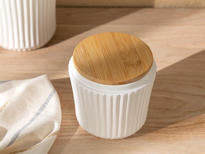 Purl Dolomite Single Cruet 500 ml White